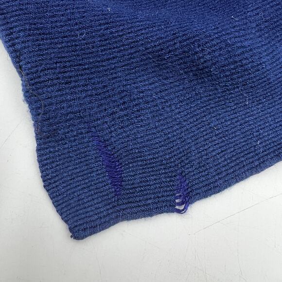 Handmade Woven Guatemalan Chajul Huipil Top Blue - Picture 7 of 8